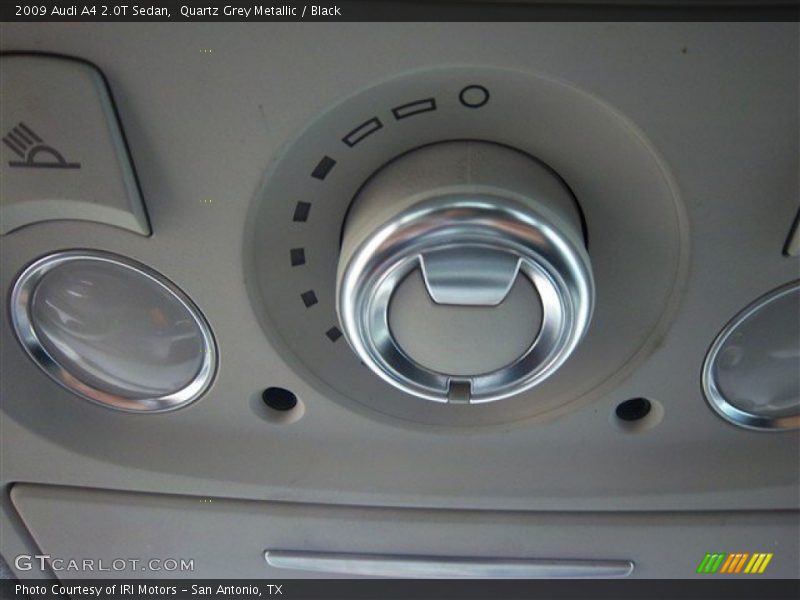 Quartz Grey Metallic / Black 2009 Audi A4 2.0T Sedan