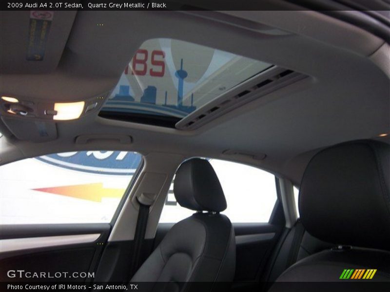 Quartz Grey Metallic / Black 2009 Audi A4 2.0T Sedan