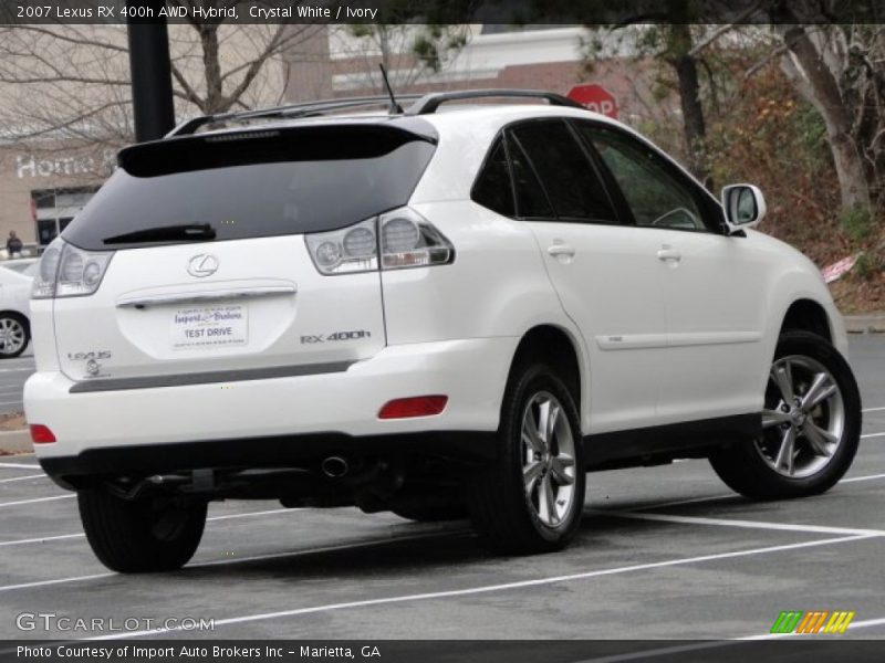 Crystal White / Ivory 2007 Lexus RX 400h AWD Hybrid