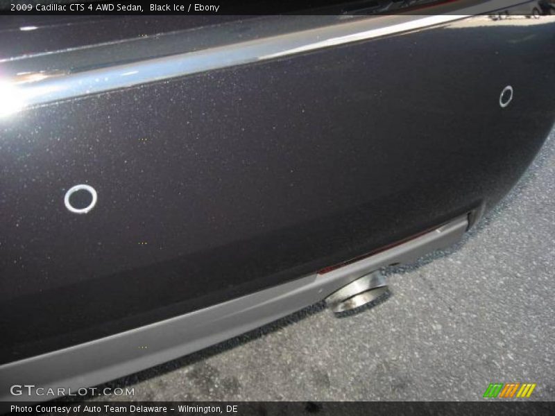 Black Ice / Ebony 2009 Cadillac CTS 4 AWD Sedan