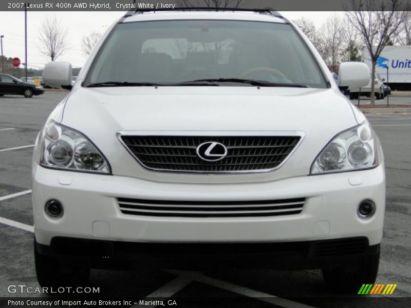 Crystal White / Ivory 2007 Lexus RX 400h AWD Hybrid