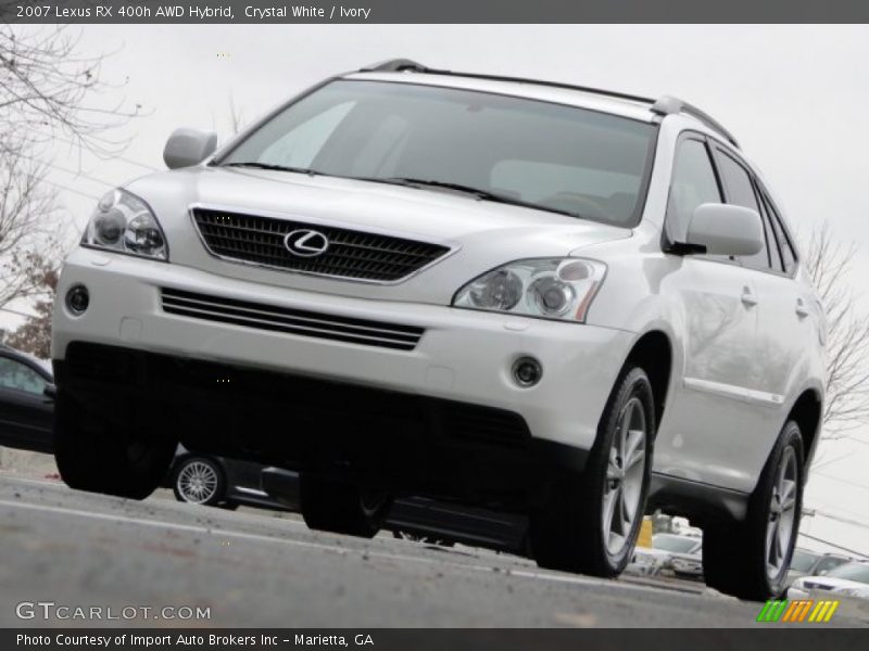 Crystal White / Ivory 2007 Lexus RX 400h AWD Hybrid