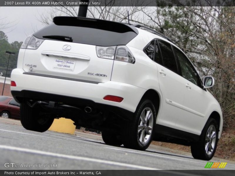 Crystal White / Ivory 2007 Lexus RX 400h AWD Hybrid