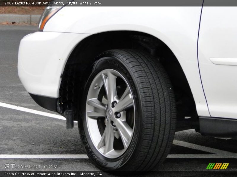 Crystal White / Ivory 2007 Lexus RX 400h AWD Hybrid