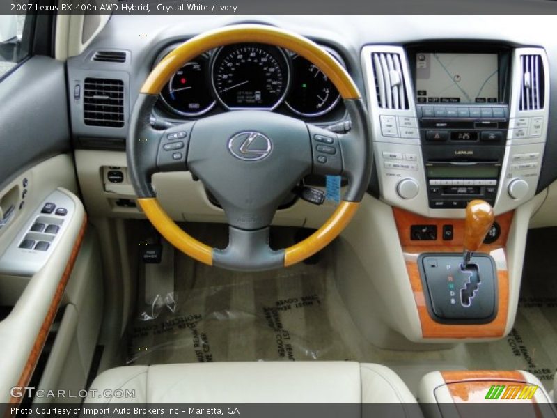 Crystal White / Ivory 2007 Lexus RX 400h AWD Hybrid