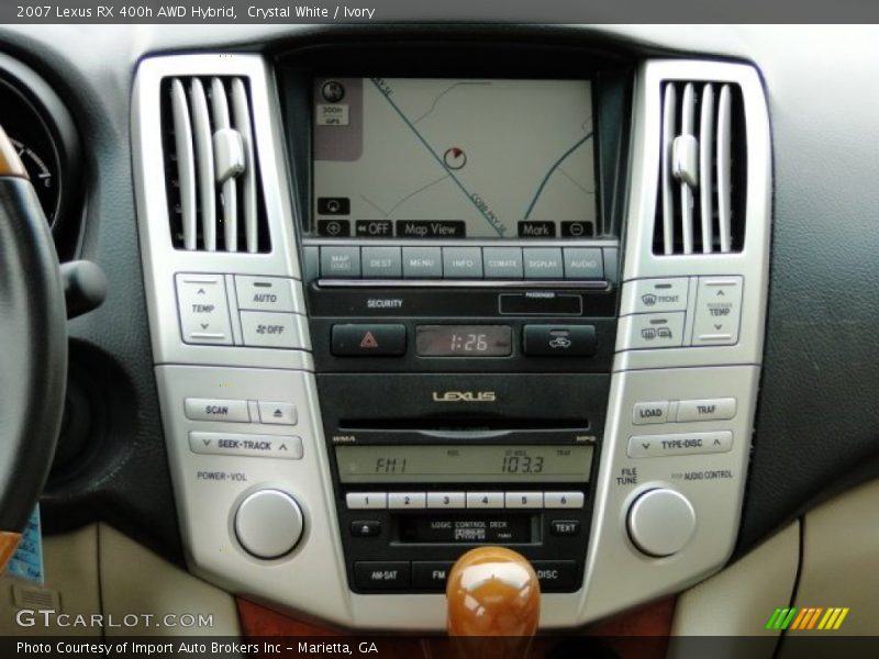Crystal White / Ivory 2007 Lexus RX 400h AWD Hybrid