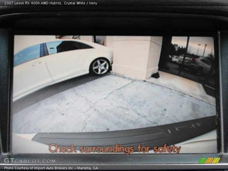 Crystal White / Ivory 2007 Lexus RX 400h AWD Hybrid