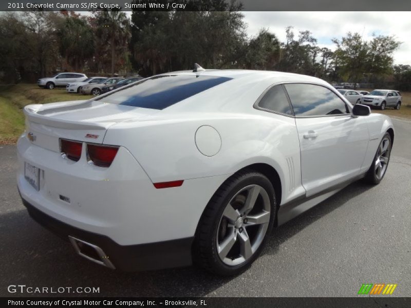 Summit White / Gray 2011 Chevrolet Camaro SS/RS Coupe