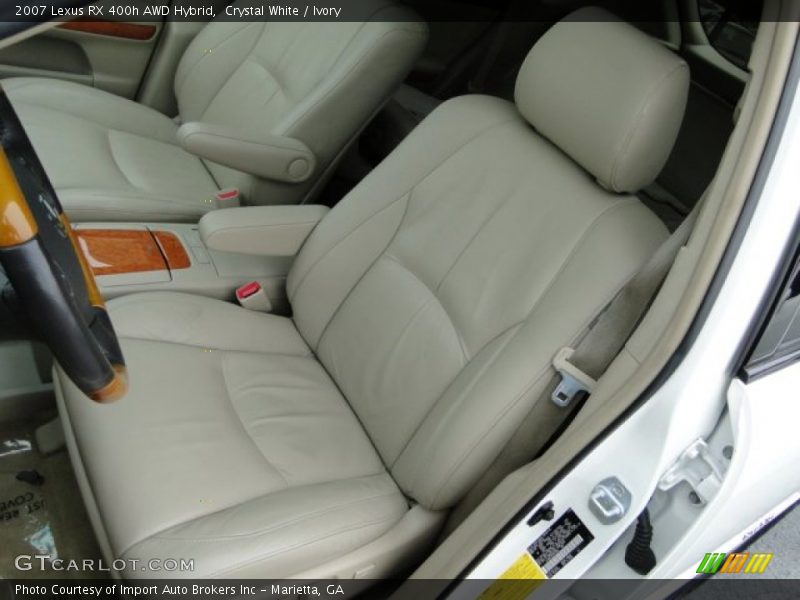Crystal White / Ivory 2007 Lexus RX 400h AWD Hybrid