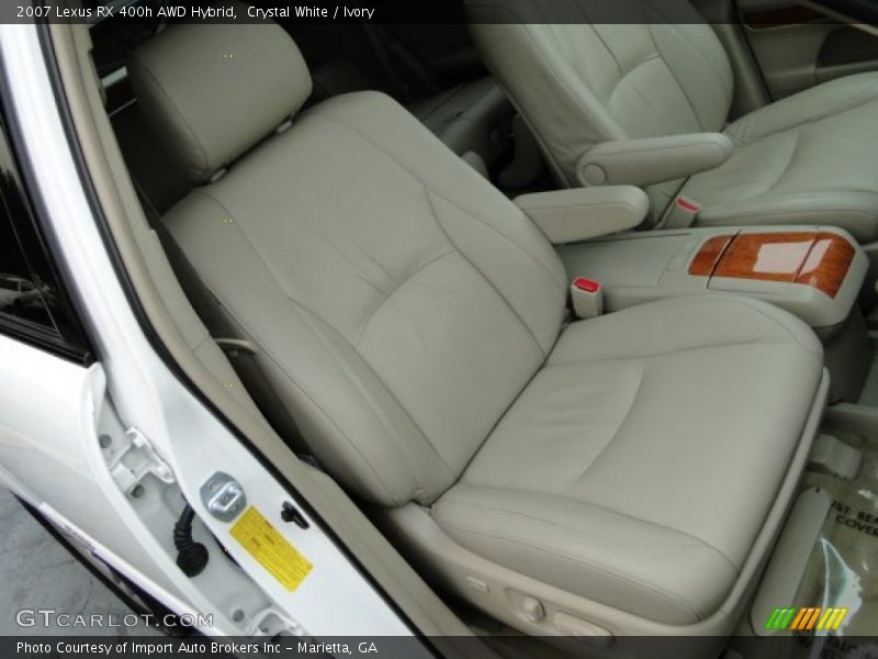 Crystal White / Ivory 2007 Lexus RX 400h AWD Hybrid