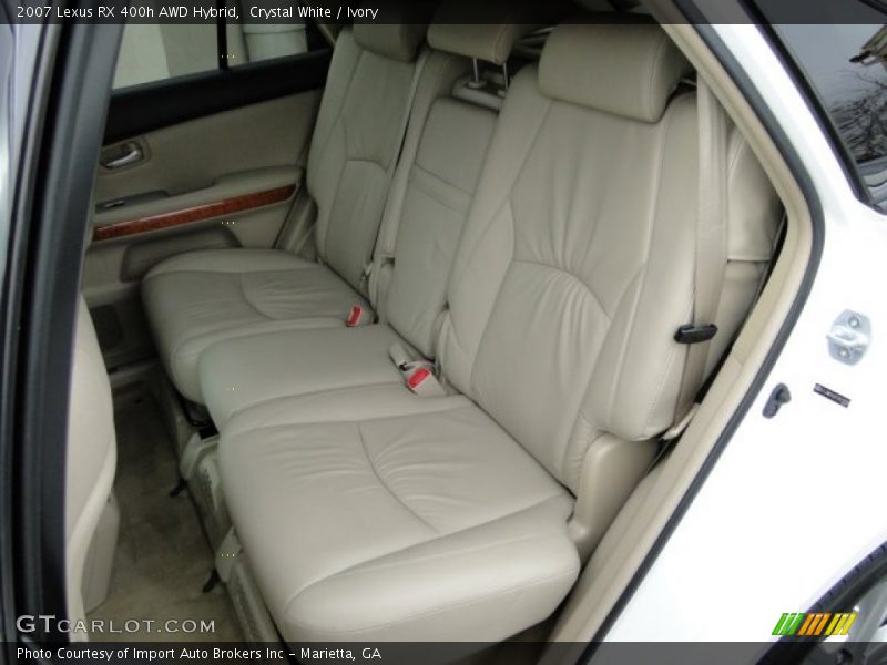 Crystal White / Ivory 2007 Lexus RX 400h AWD Hybrid