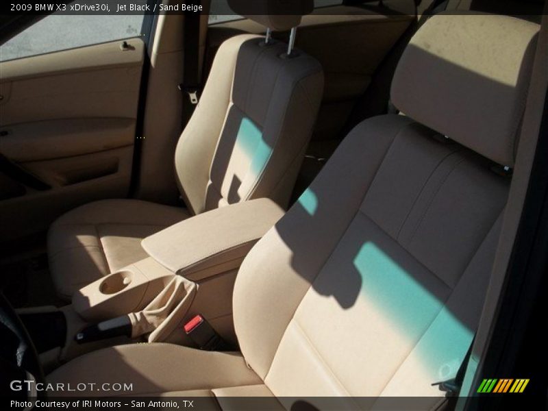 Jet Black / Sand Beige 2009 BMW X3 xDrive30i