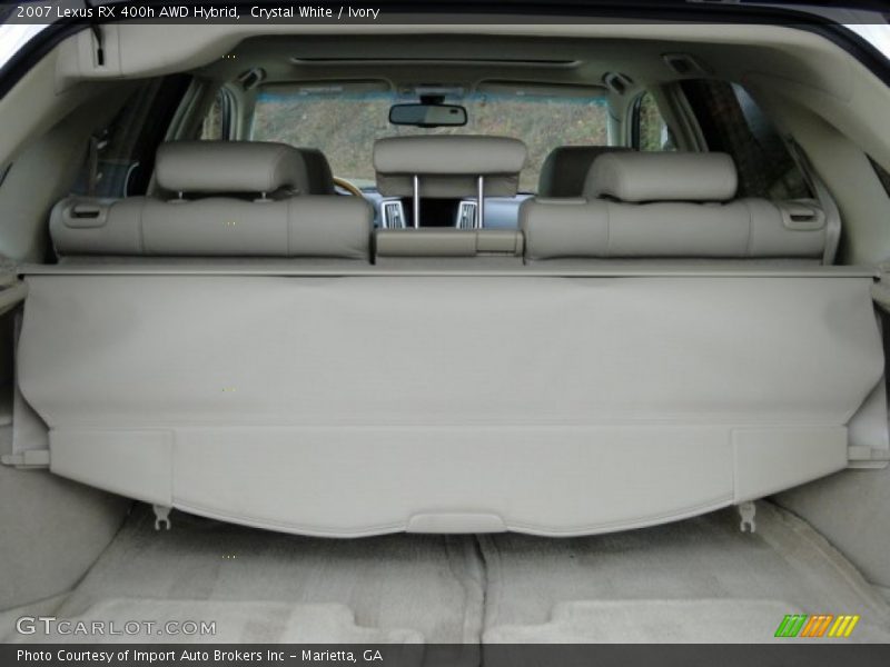 Crystal White / Ivory 2007 Lexus RX 400h AWD Hybrid