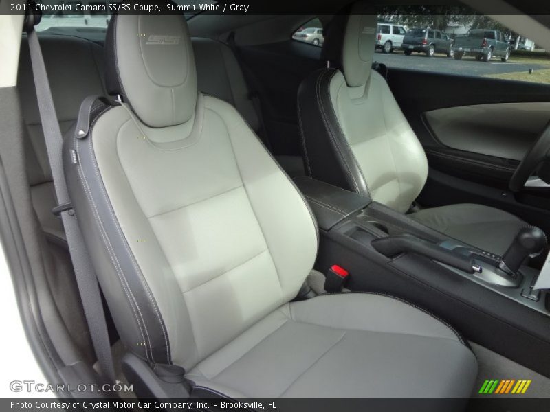 Front Seat of 2011 Camaro SS/RS Coupe