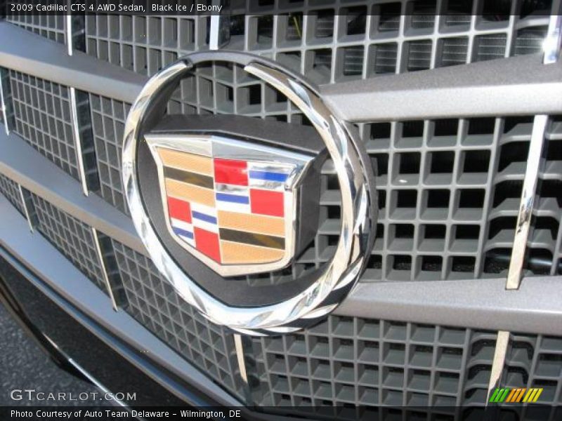 Black Ice / Ebony 2009 Cadillac CTS 4 AWD Sedan