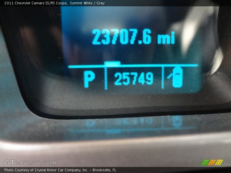 Summit White / Gray 2011 Chevrolet Camaro SS/RS Coupe