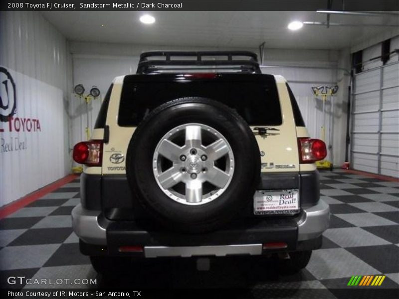 Sandstorm Metallic / Dark Charcoal 2008 Toyota FJ Cruiser