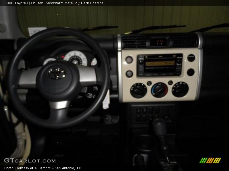 Sandstorm Metallic / Dark Charcoal 2008 Toyota FJ Cruiser