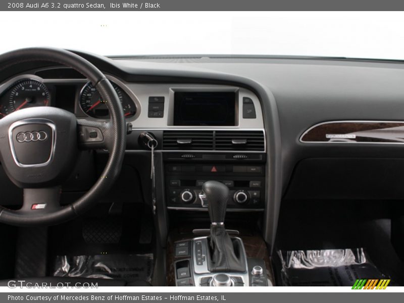 Ibis White / Black 2008 Audi A6 3.2 quattro Sedan