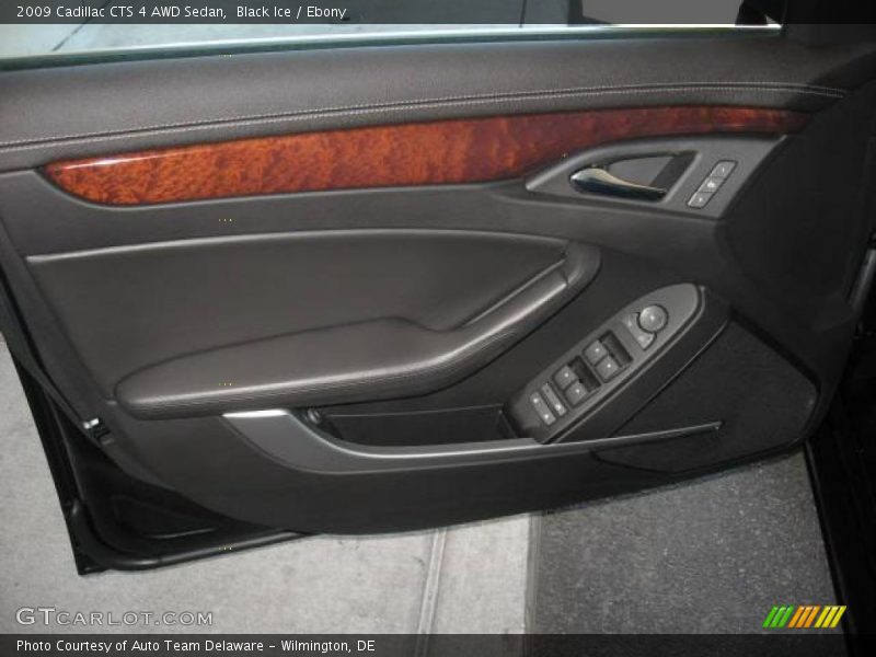 Black Ice / Ebony 2009 Cadillac CTS 4 AWD Sedan