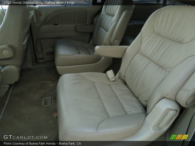 Taffeta White / Beige 2010 Honda Odyssey EX-L