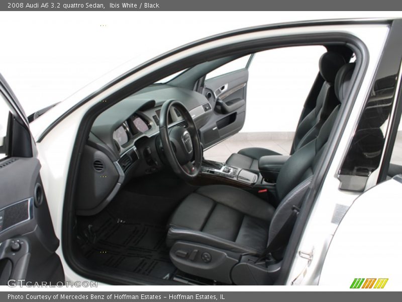 Ibis White / Black 2008 Audi A6 3.2 quattro Sedan