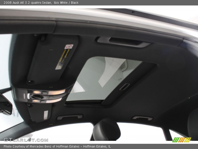 Ibis White / Black 2008 Audi A6 3.2 quattro Sedan