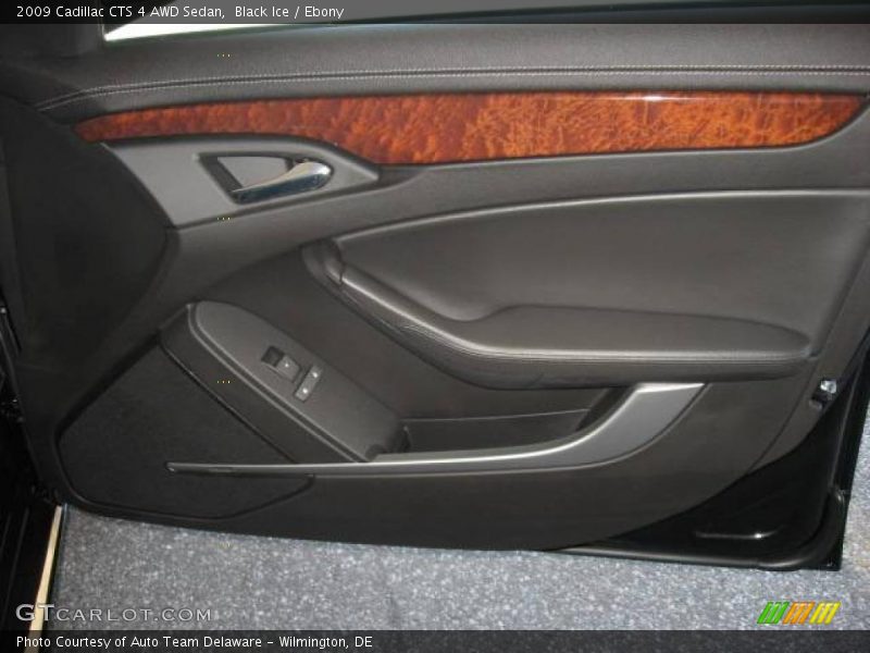 Black Ice / Ebony 2009 Cadillac CTS 4 AWD Sedan