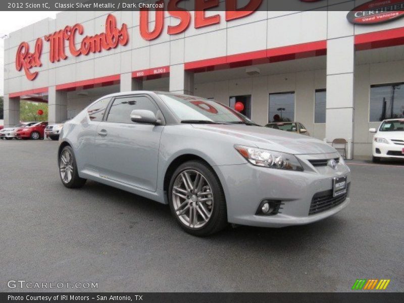 Classic Silver Metallic / Dark Charcoal 2012 Scion tC