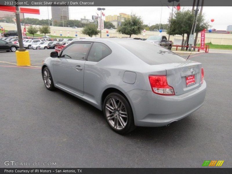 Classic Silver Metallic / Dark Charcoal 2012 Scion tC