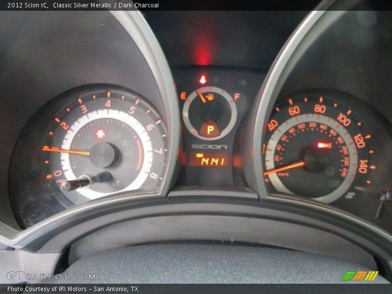 Classic Silver Metallic / Dark Charcoal 2012 Scion tC