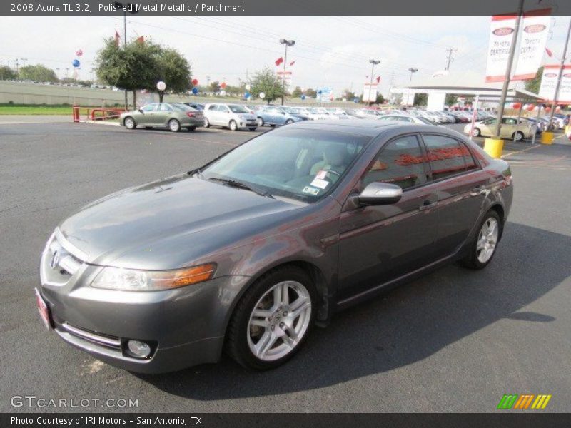 Polished Metal Metallic / Parchment 2008 Acura TL 3.2