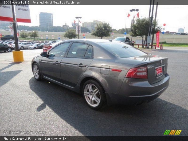 Polished Metal Metallic / Parchment 2008 Acura TL 3.2