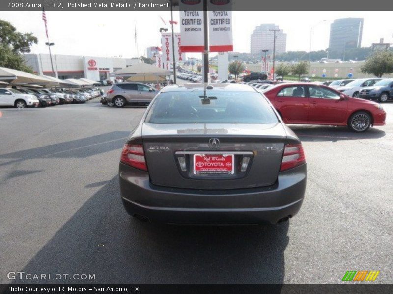 Polished Metal Metallic / Parchment 2008 Acura TL 3.2