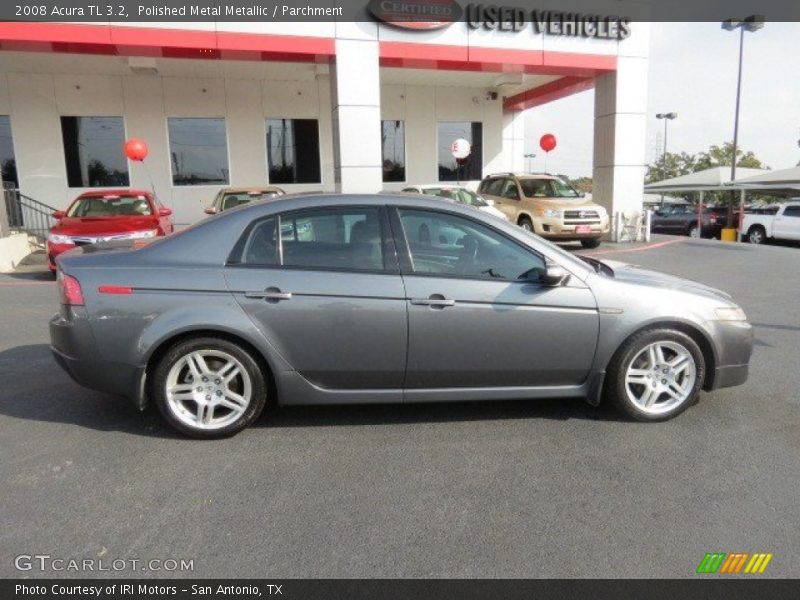 Polished Metal Metallic / Parchment 2008 Acura TL 3.2