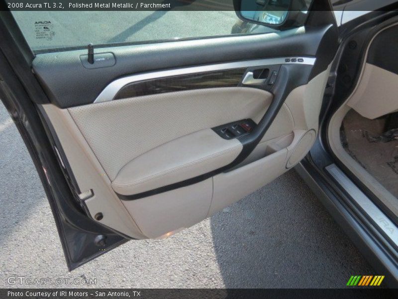 Polished Metal Metallic / Parchment 2008 Acura TL 3.2