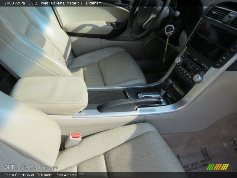 Polished Metal Metallic / Parchment 2008 Acura TL 3.2