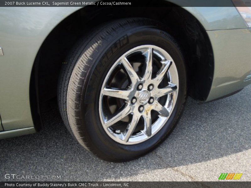 Sagemist Green Metallic / Cocoa/Cashmere 2007 Buick Lucerne CXL