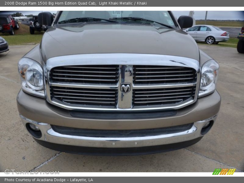 Light Khaki Metallic / Khaki 2008 Dodge Ram 1500 Big Horn Edition Quad Cab