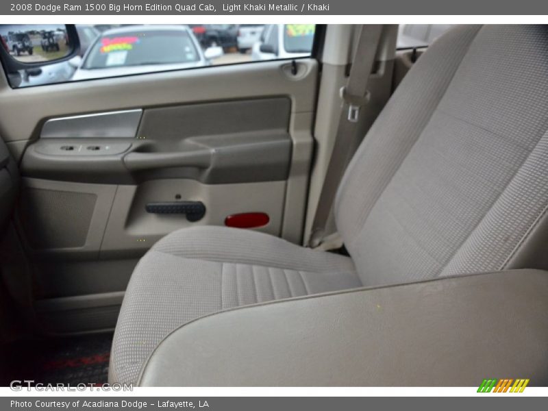 Light Khaki Metallic / Khaki 2008 Dodge Ram 1500 Big Horn Edition Quad Cab