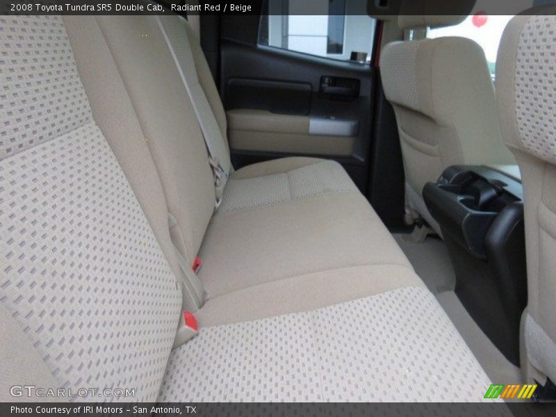 Radiant Red / Beige 2008 Toyota Tundra SR5 Double Cab