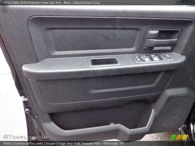 Black / Black/Diesel Gray 2013 Ram 1500 Express Crew Cab 4x4
