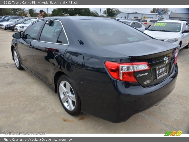 Attitude Black Metallic / Black 2012 Toyota Camry SE