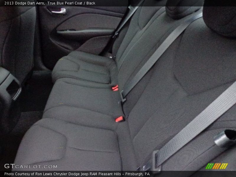True Blue Pearl Coat / Black 2013 Dodge Dart Aero