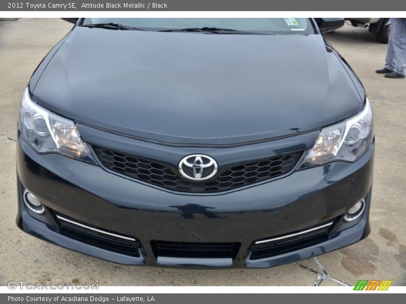 Attitude Black Metallic / Black 2012 Toyota Camry SE
