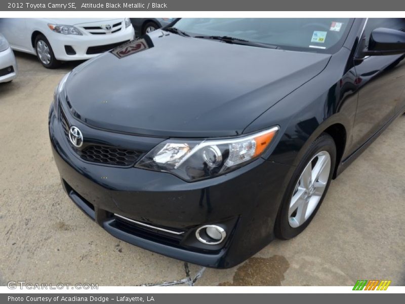 Attitude Black Metallic / Black 2012 Toyota Camry SE