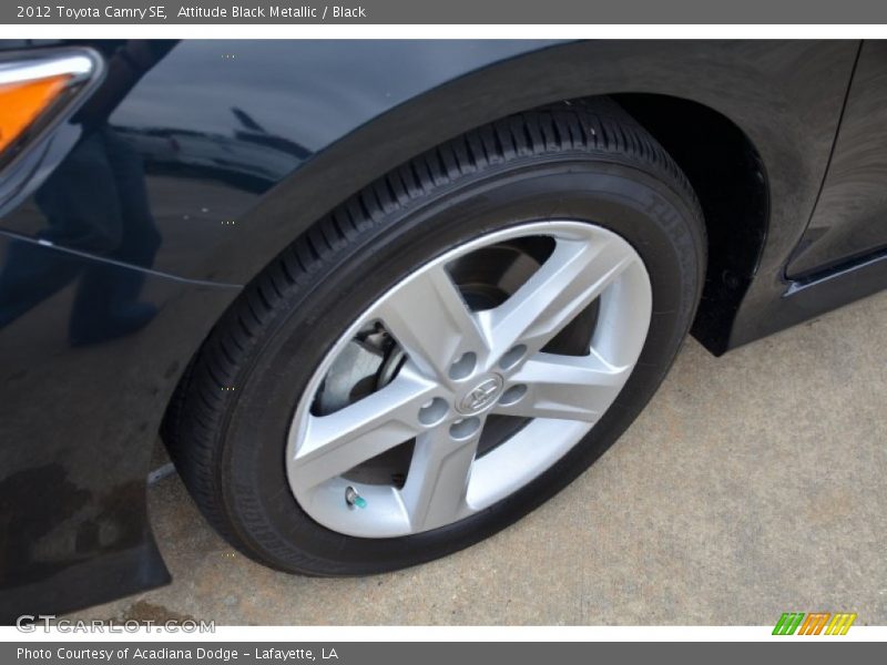 Attitude Black Metallic / Black 2012 Toyota Camry SE