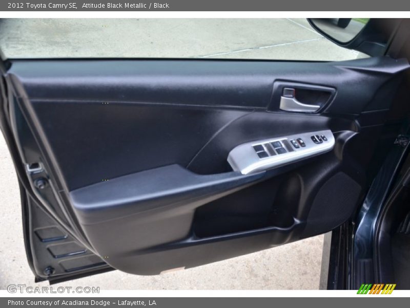 Attitude Black Metallic / Black 2012 Toyota Camry SE