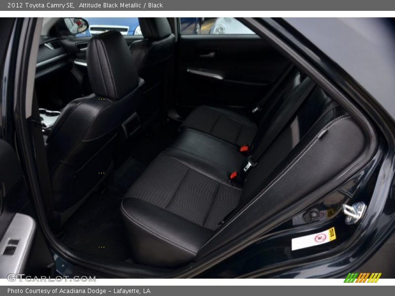 Attitude Black Metallic / Black 2012 Toyota Camry SE