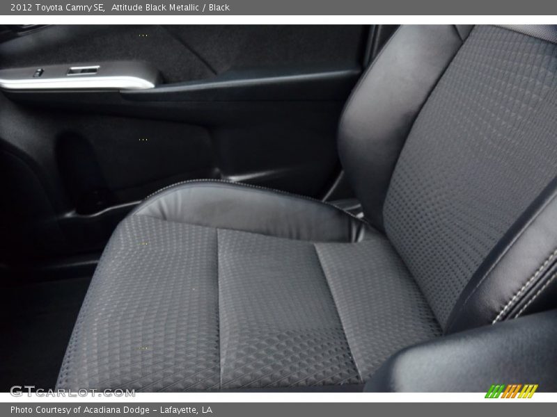 Attitude Black Metallic / Black 2012 Toyota Camry SE